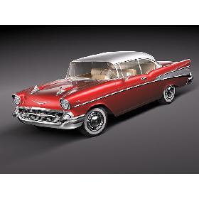 Chevrolet Bel Air 1957 hardtop coupe